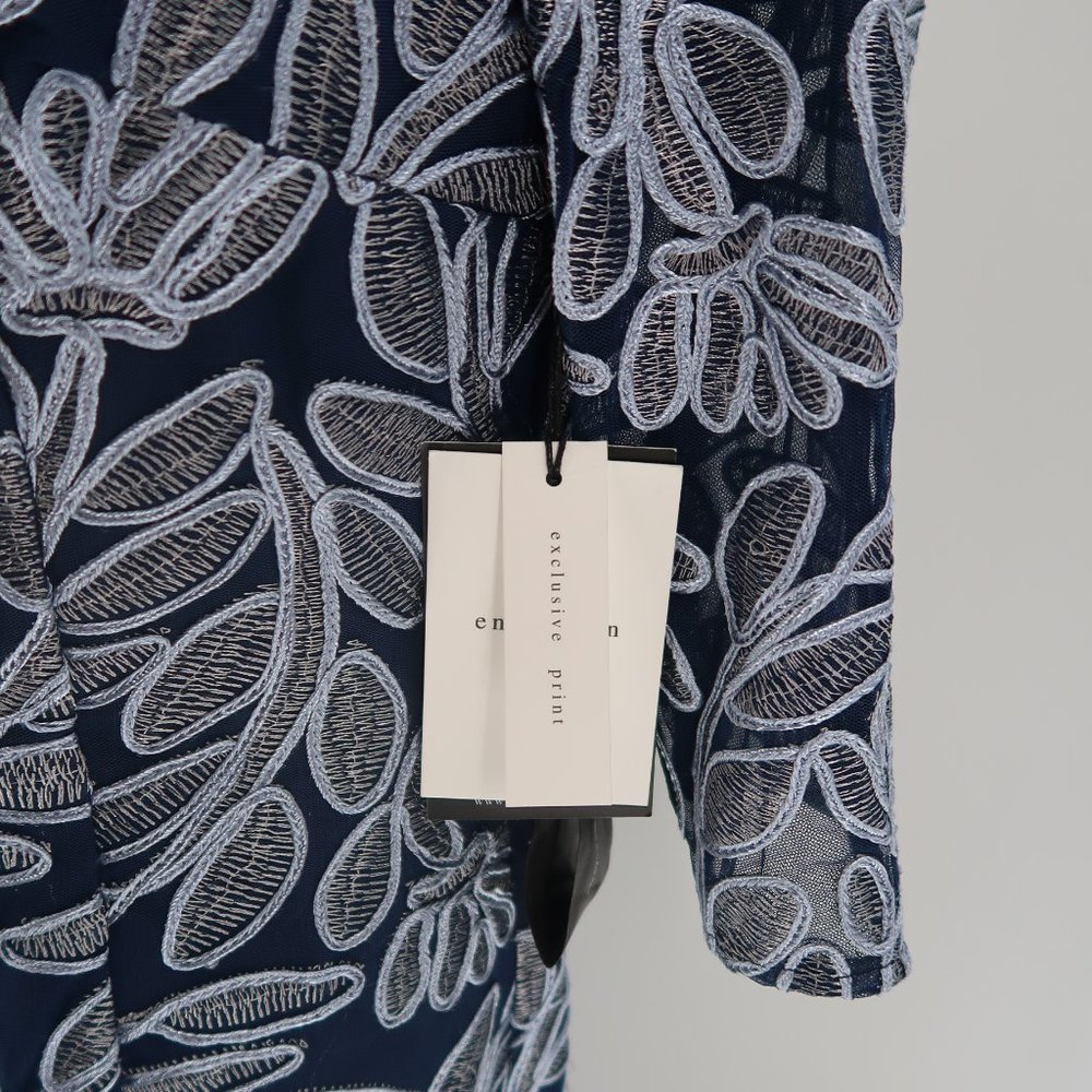 Js Collections Embroidered Elbow Sleeve Cocktail … - image 4